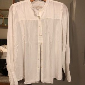 White button down shirt